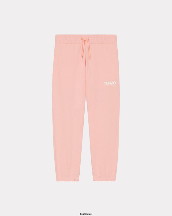 Kenzo klær barn ecru joggere med logo DVNVN710