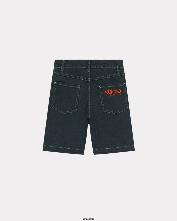 Kenzo klær barn ecru bambus' serge bermudashorts DVNVN786