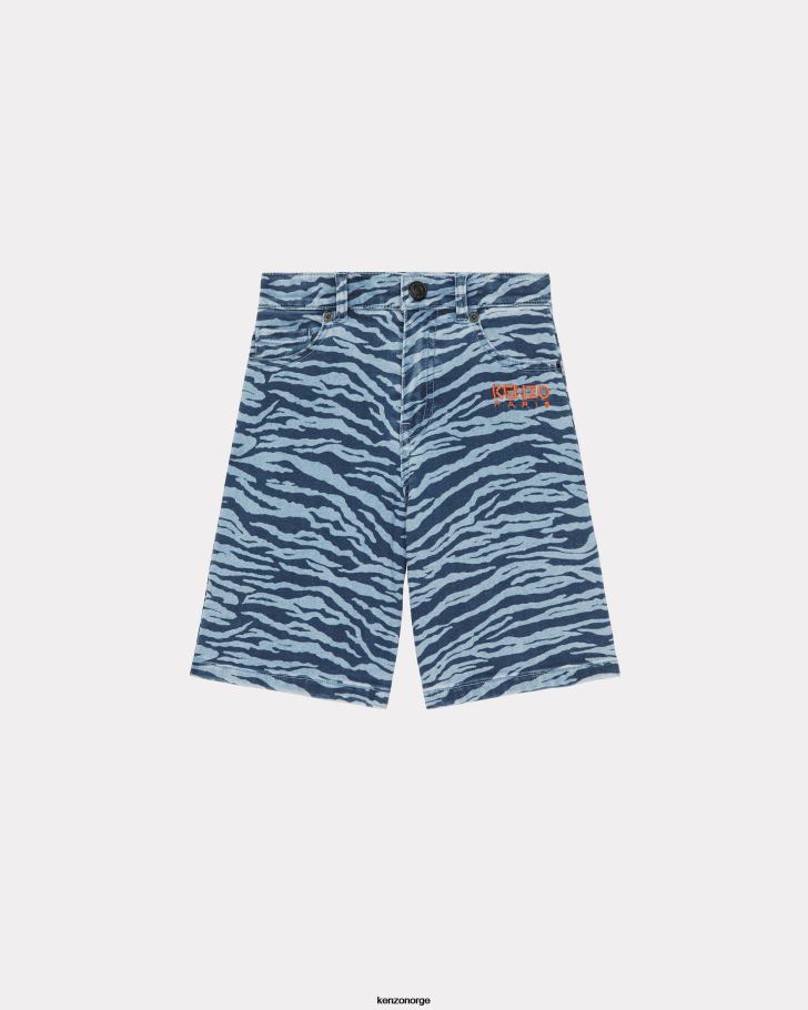 Kenzo klær barn ecru regnbuebermudashorts DVNVN758