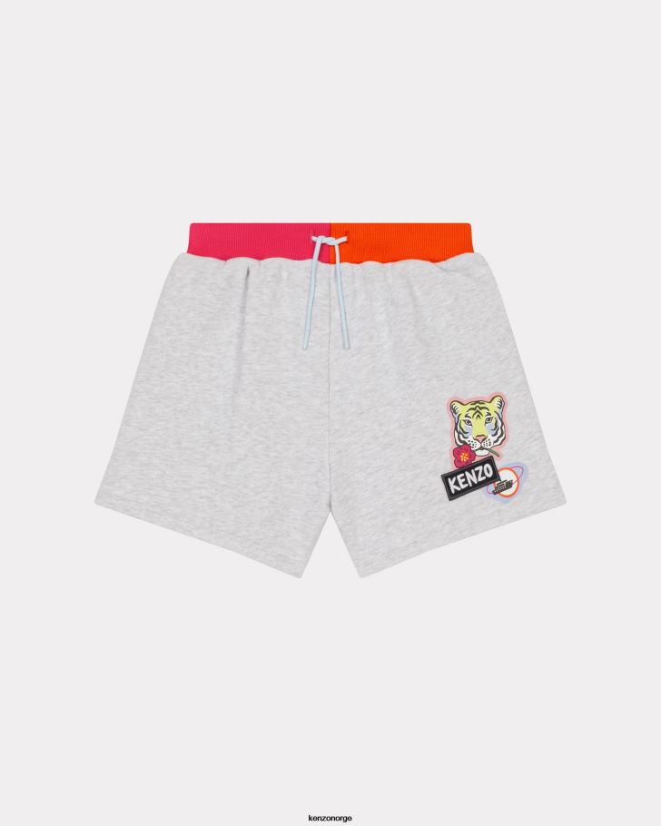 Kenzo klær barn ecru travel' fleeceshorts DVNVN713