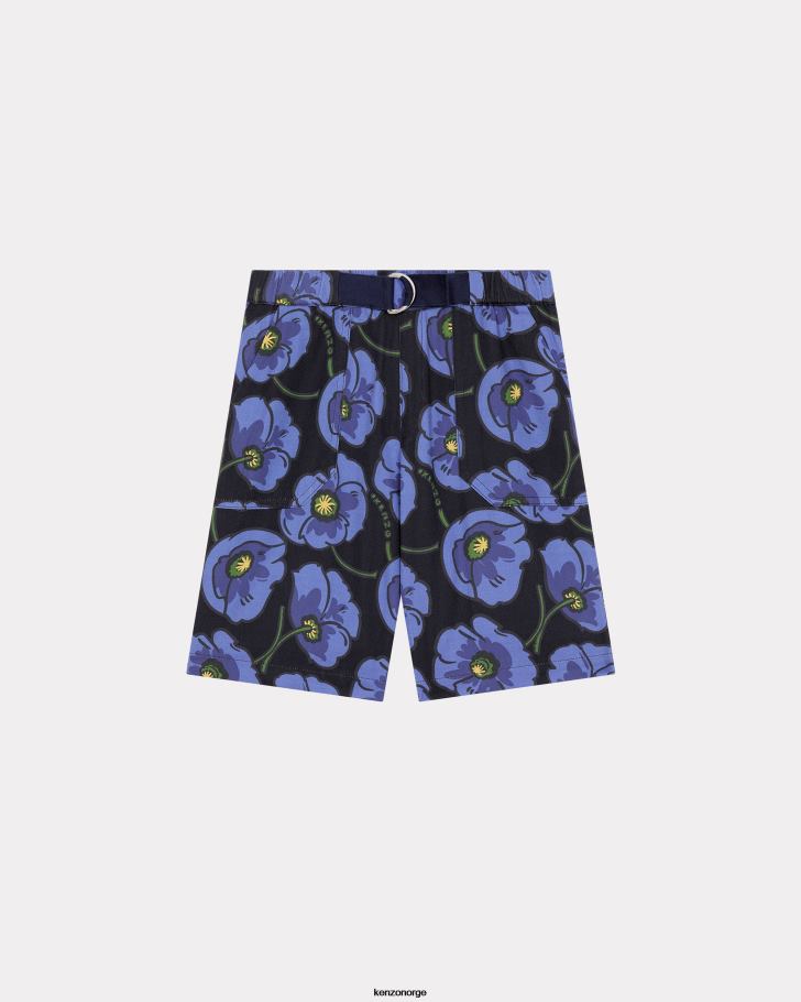 Kenzo klær barn kongeblå capsule high summer' valmueshorts DVNVN729