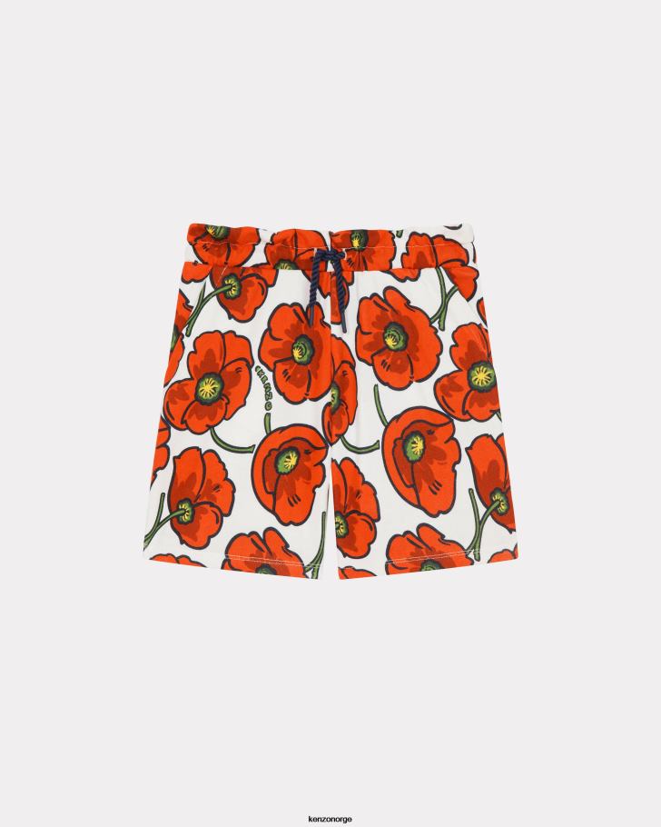 Kenzo klær barn krem capsule high summer' valmueshorts DVNVN719