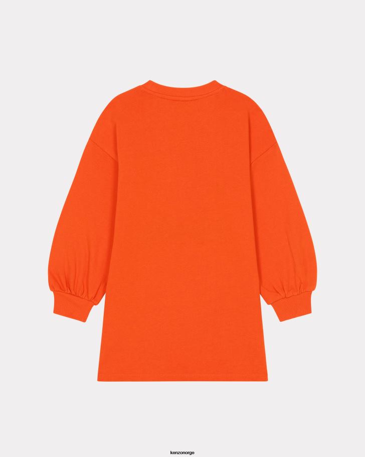 Kenzo klær barn ecru kotora' sweatshirtkjole DVNVN700
