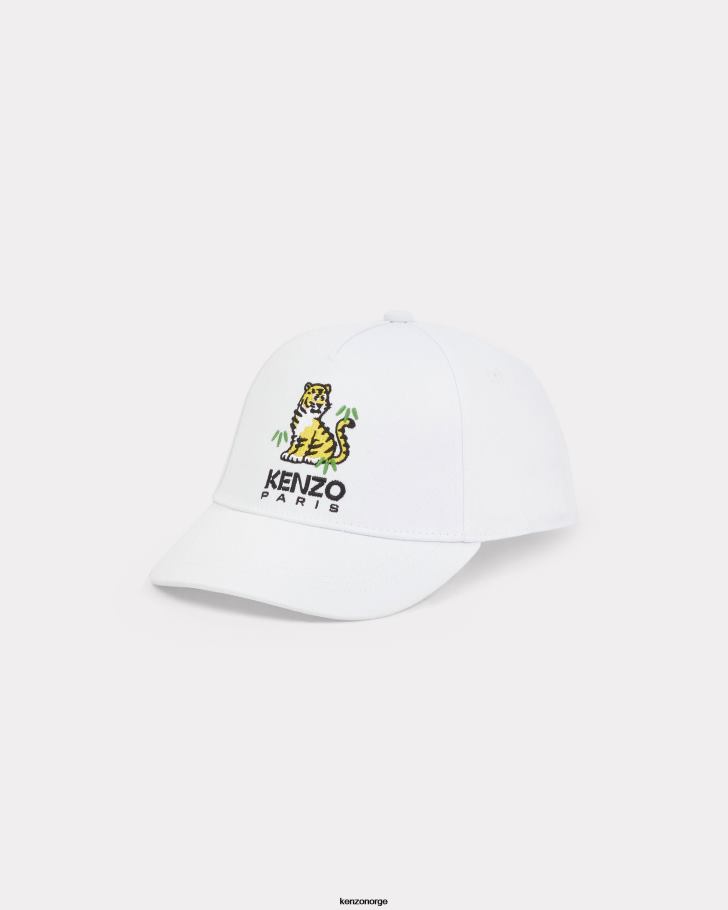 Kenzo tilbehør barn hvit kotora' cap DVNVN741
