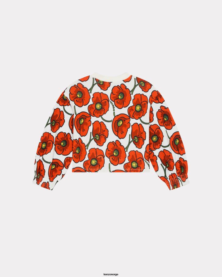 Kenzo klær barn krem capsule high summer' valmuegenser DVNVN704