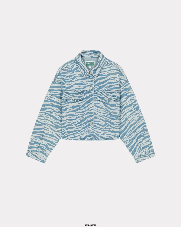 Kenzo klær barn ecru rainbow' denimskjorte DVNVN787