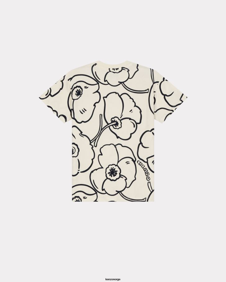 Kenzo klær barn krem capsule high summer' blomstrende t-skjorte DVNVN712