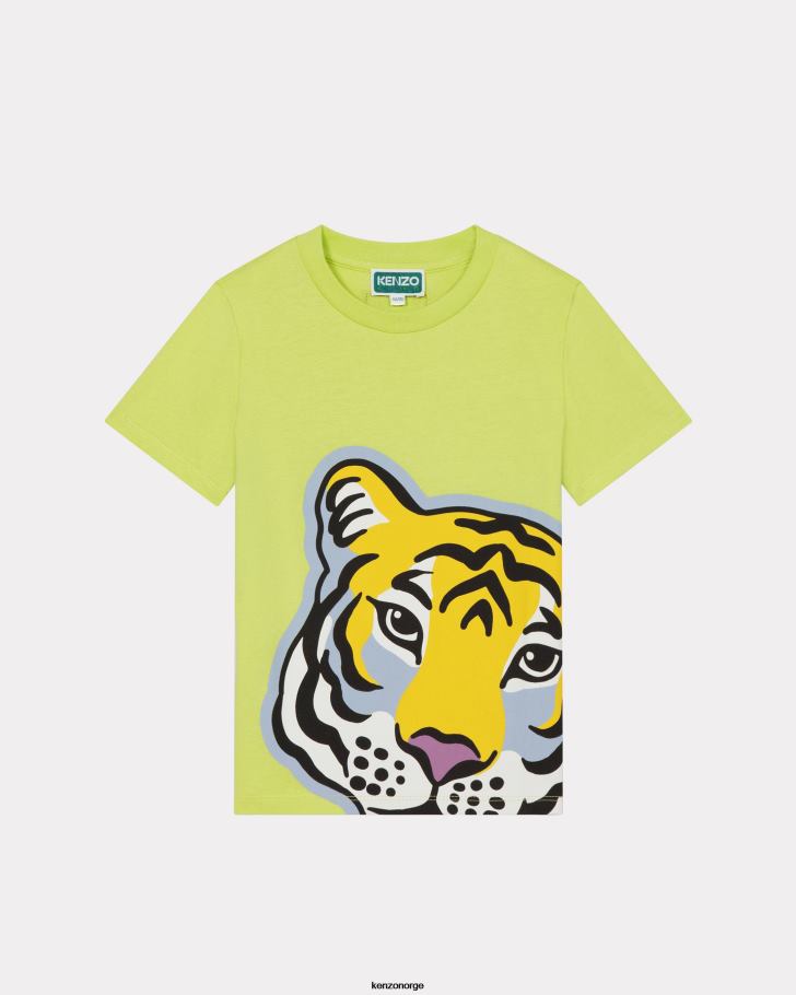 Kenzo klær barn pistache reisens t-skjorte DVNVN796