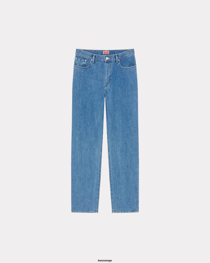Kenzo klær kvinner blå bare slim fit jeans DVNVN485