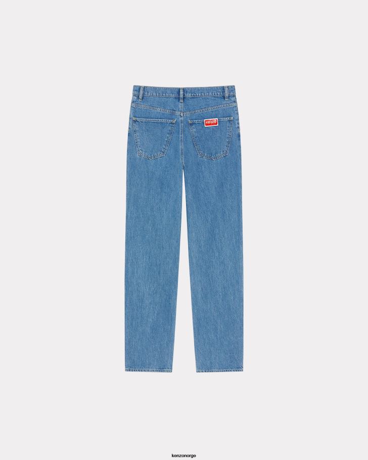 Kenzo klær kvinner blå bare slim fit jeans DVNVN485