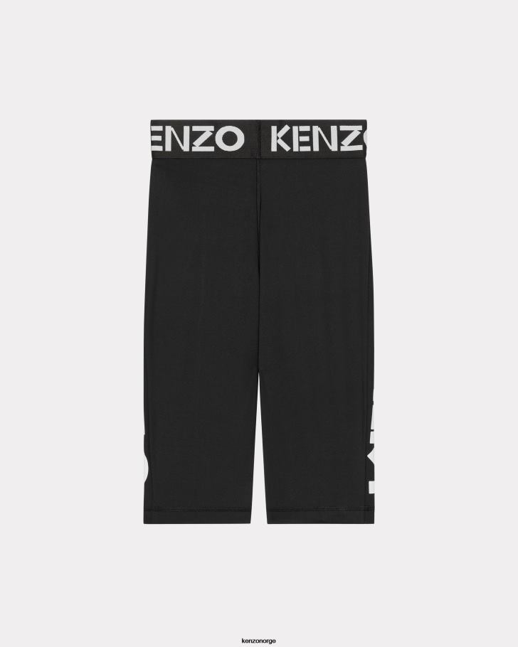 Kenzo klær kvinner svart sykkelshorts DVNVN580