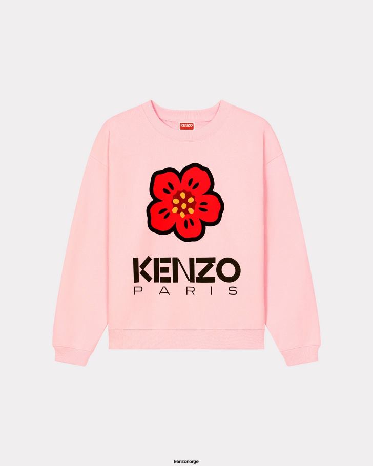 Kenzo klær kvinner bleknet rosa boke flower' sweatshirt DVNVN514