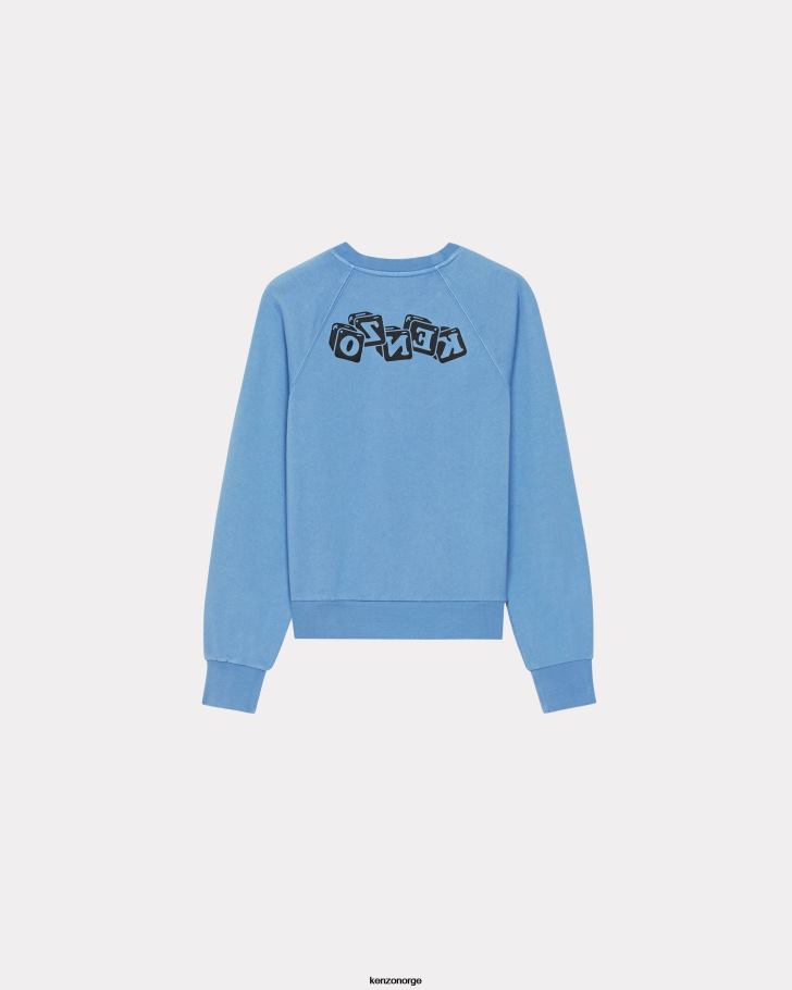 Kenzo klær kvinner cyan boke genser DVNVN465