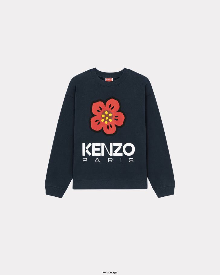 Kenzo klær kvinner midnatt blå boke flower' sweatshirt DVNVN428
