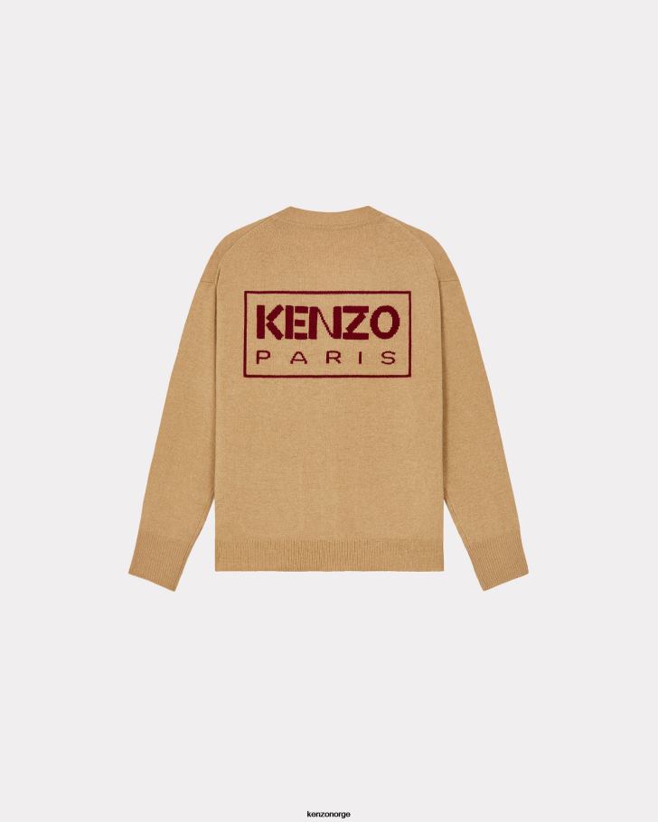 Kenzo klær kvinner beige paris cardigan DVNVN630