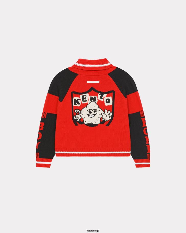 Kenzo klær kvinner middels rød boke cardigan DVNVN648