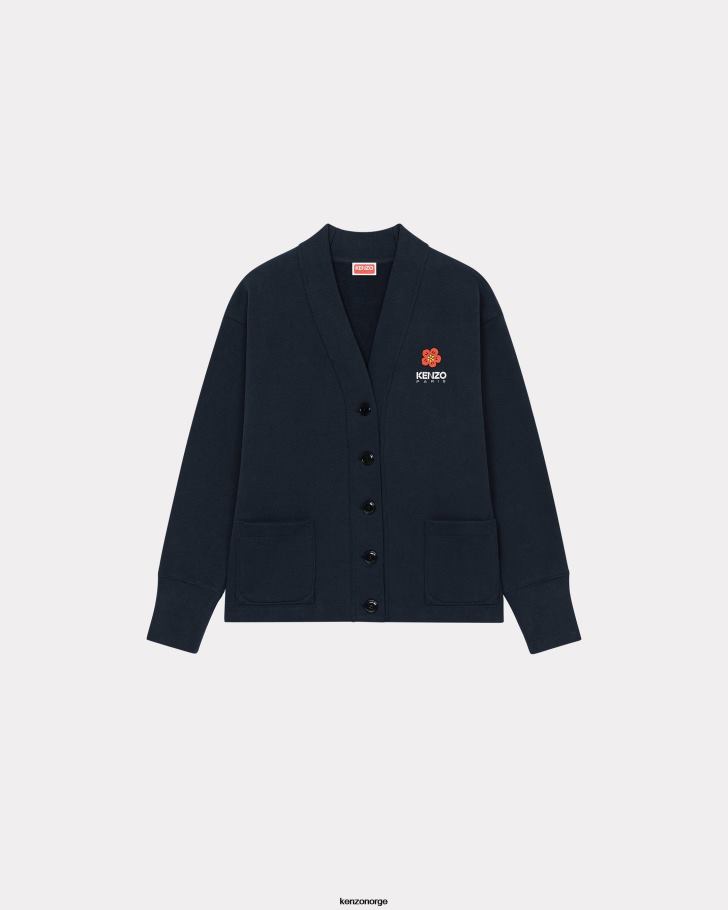 Kenzo klær kvinner midnatt blå boke flower' cardigan DVNVN386