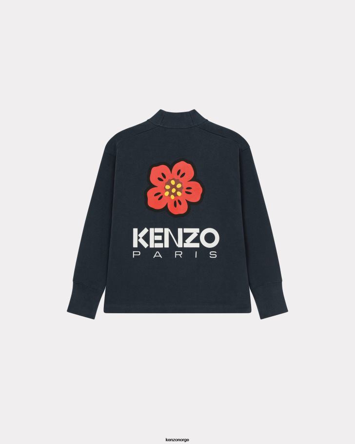 Kenzo klær kvinner midnatt blå boke flower' cardigan DVNVN386