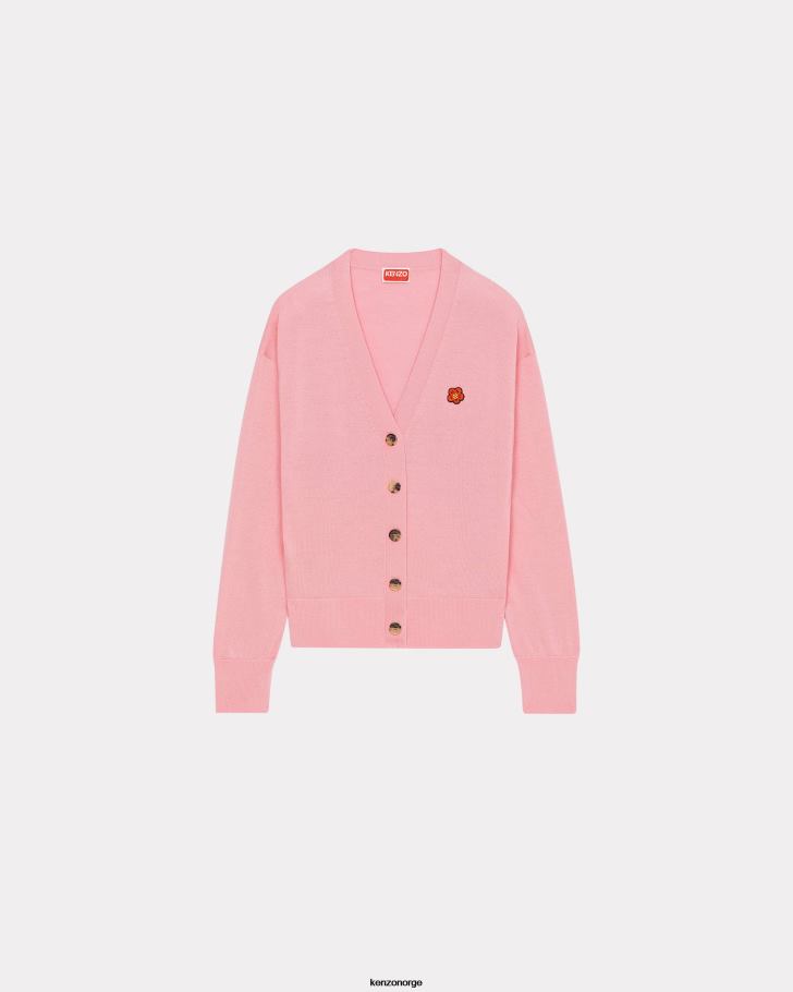 Kenzo klær kvinner rose boke flower' ull cardigan DVNVN647