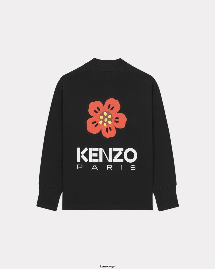 Kenzo klær kvinner svart boke flower' cardigan DVNVN510
