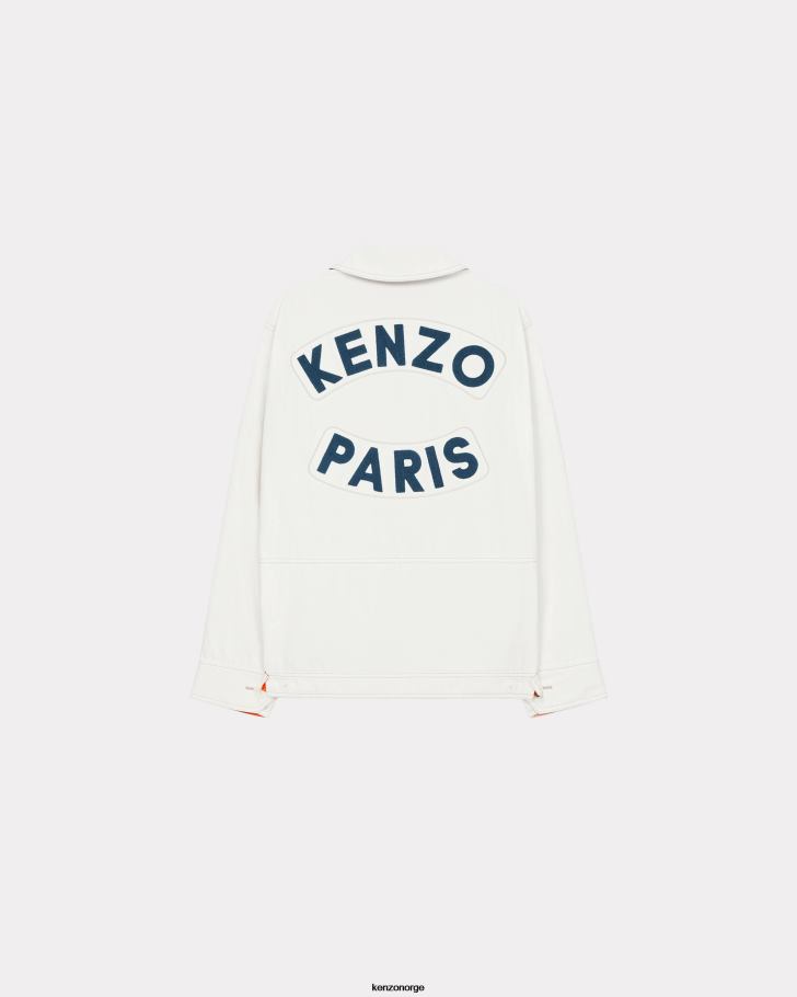 Kenzo klær kvinner off white sjømannsarbeidsjakke DVNVN566
