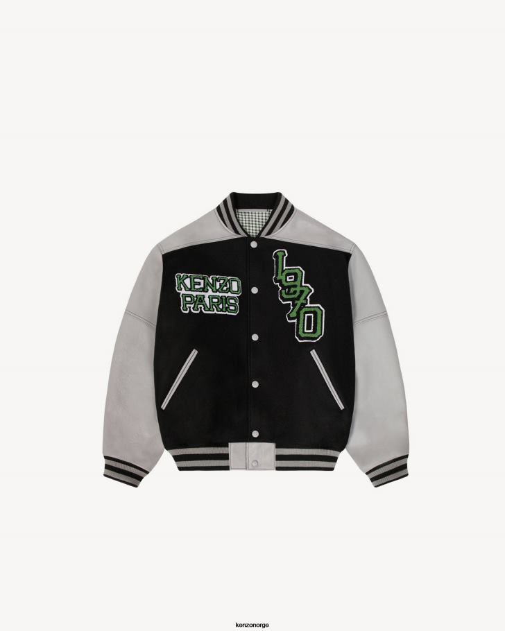 Kenzo klær kvinner svart tiger varsity' jakke DVNVN586