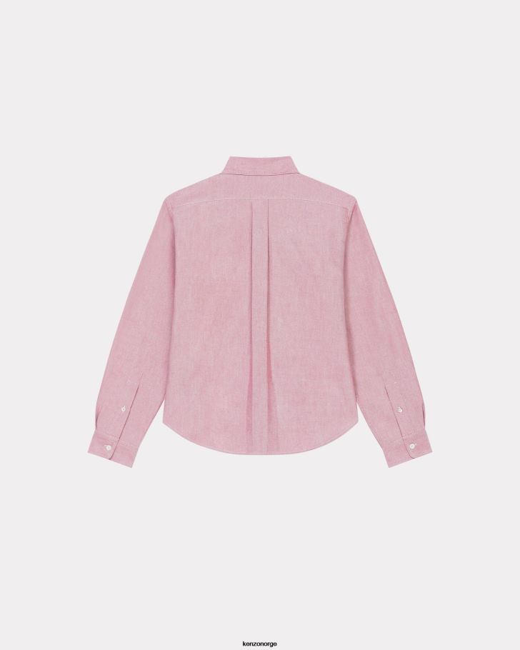 Kenzo klær kvinner kirsebær boke flower' crest slank skjorte DVNVN572