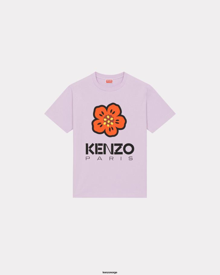 Kenzo klær kvinner blåregn boke flower' løs t-skjorte DVNVN481