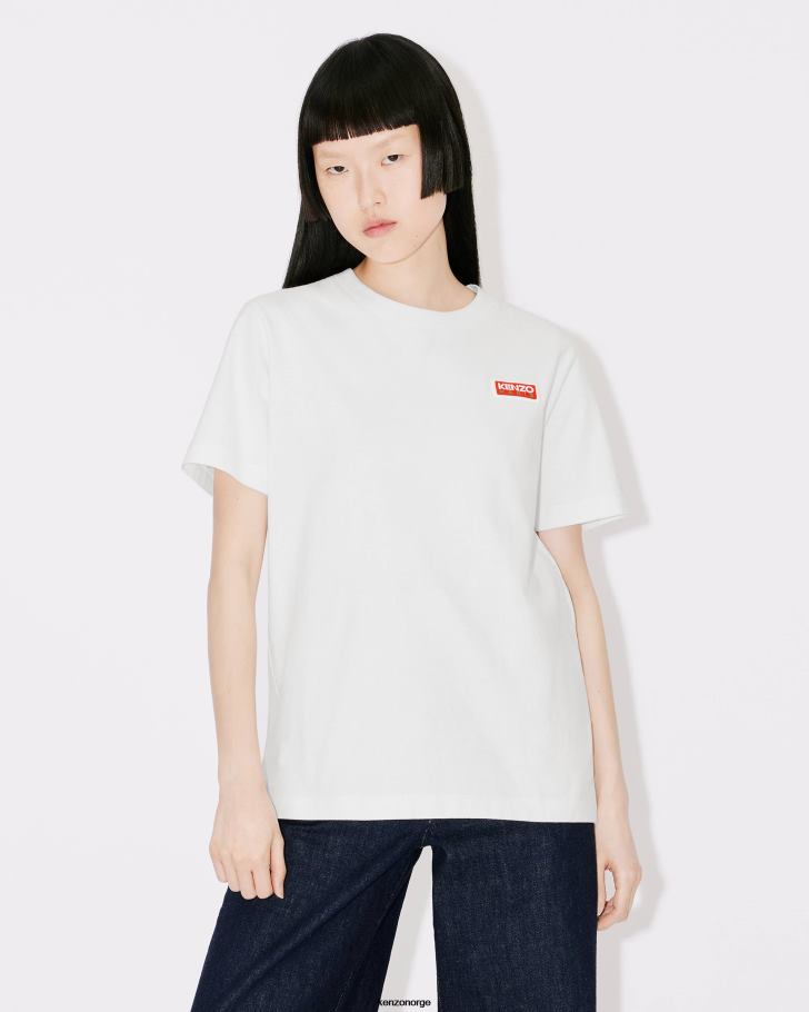 Kenzo klær kvinner off white paris løs t-skjorte DVNVN463
