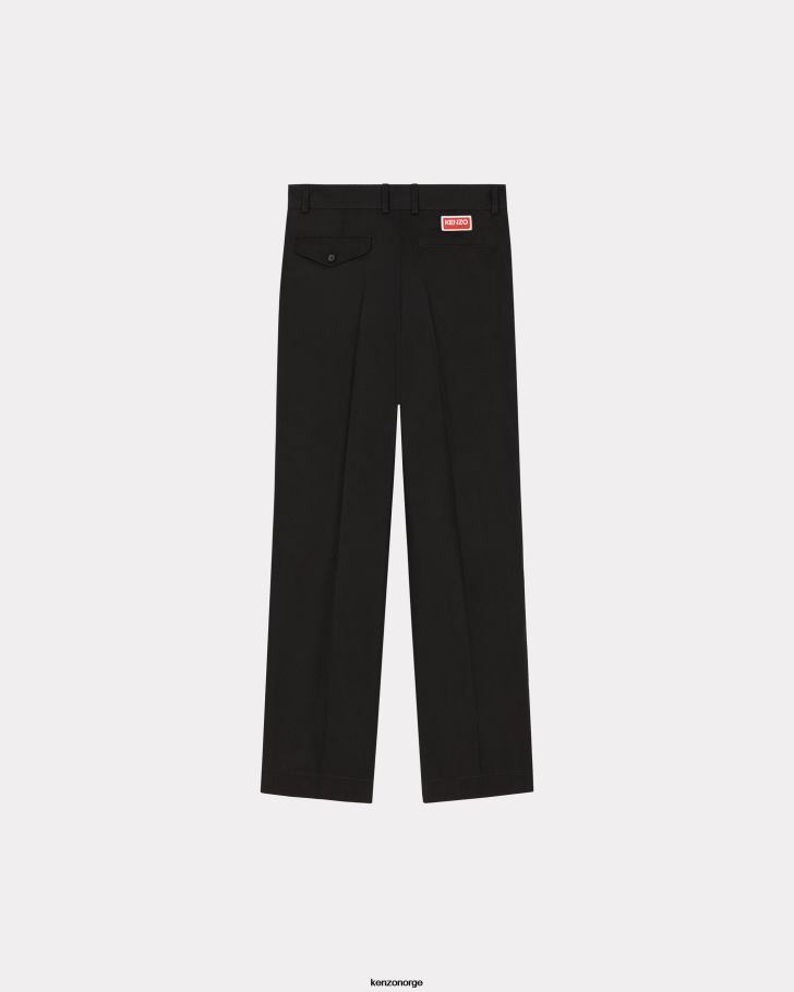 Kenzo klær menn svart chinos DVNVN265