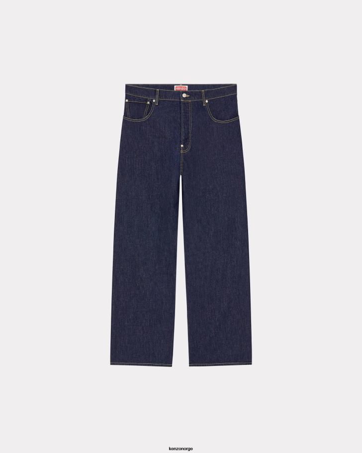 Kenzo klær menn blekk suisen jeans med avslappet passform DVNVN338