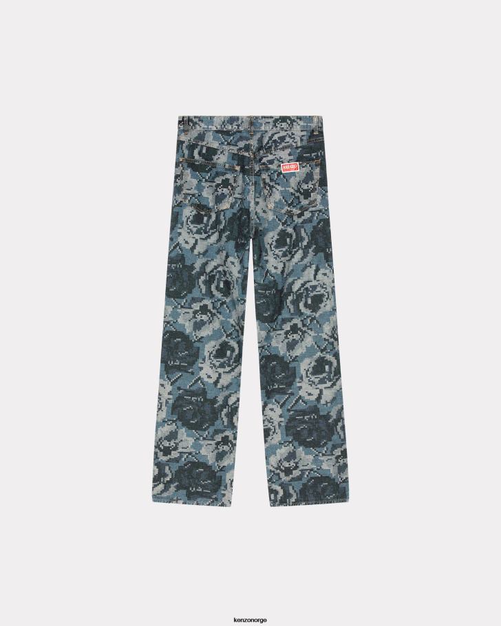 Kenzo klær menn midnatt blå avslappede suisen jeans DVNVN323