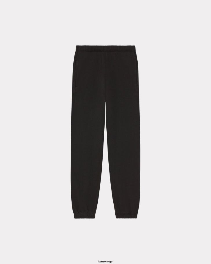 Kenzo klær menn svart boke flower' crest joggebukser DVNVN111