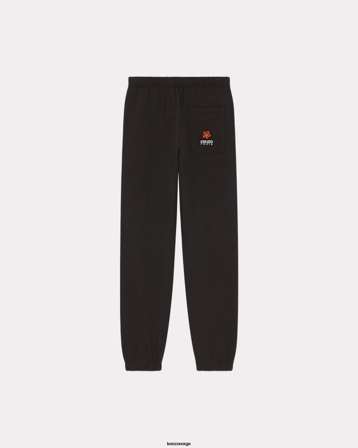 Kenzo klær menn svart boke flower' crest joggebukser DVNVN111