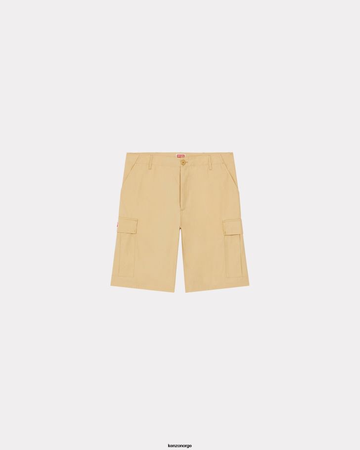 Kenzo klær menn beige cargo shorts DVNVN139