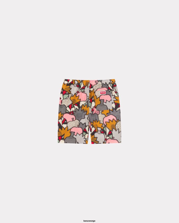 Kenzo klær menn flerfarget kimono camo-shorts DVNVN317