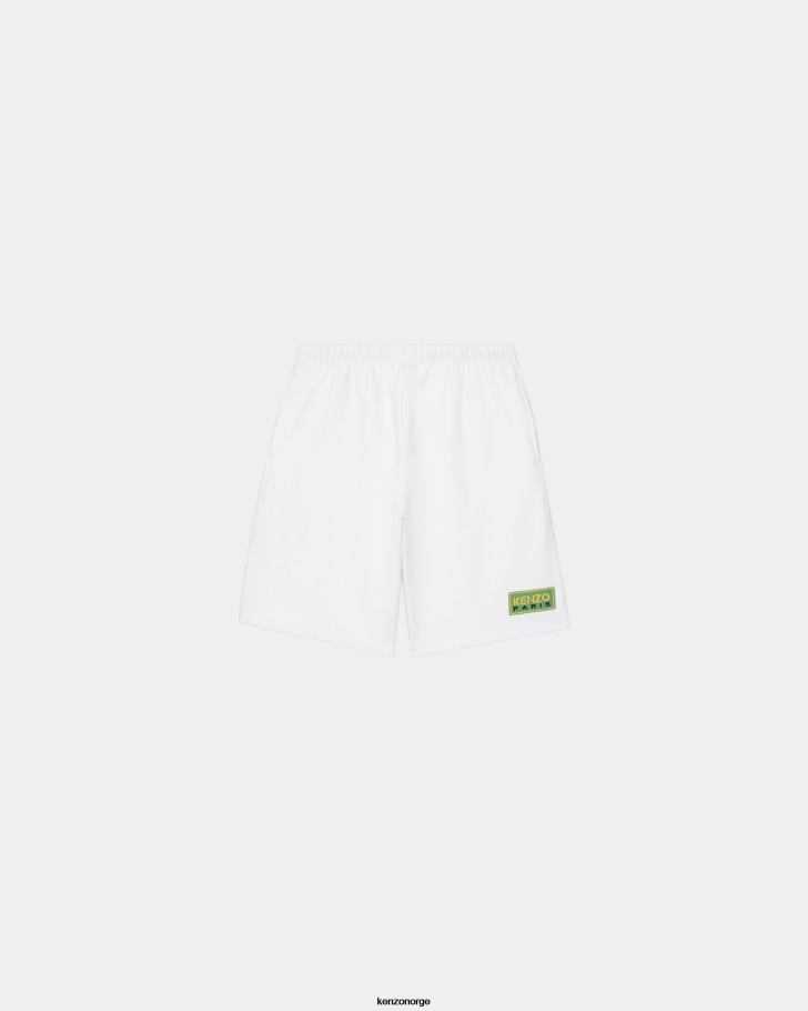 Kenzo klær menn hvit paris shorts DVNVN303