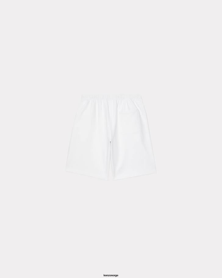 Kenzo klær menn hvit paris shorts DVNVN303