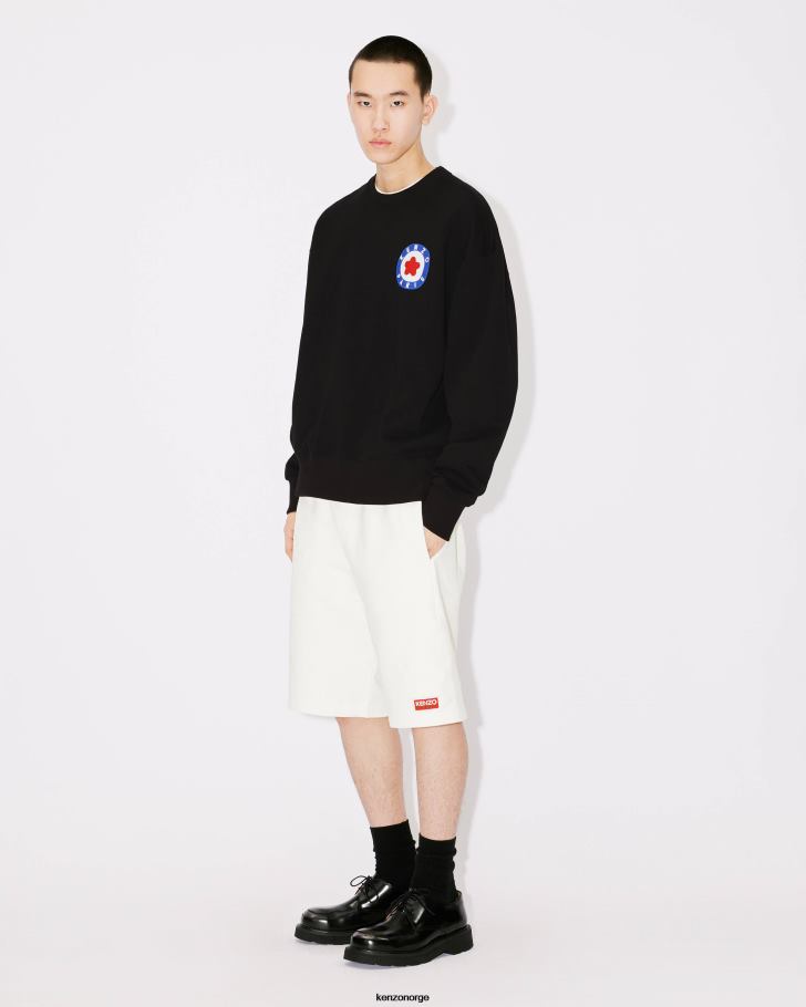 Kenzo klær menn off white paris shorts DVNVN182