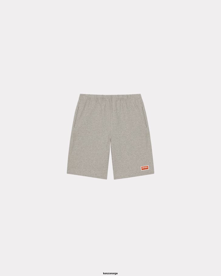 Kenzo klær menn perlegrå paris shorts DVNVN186