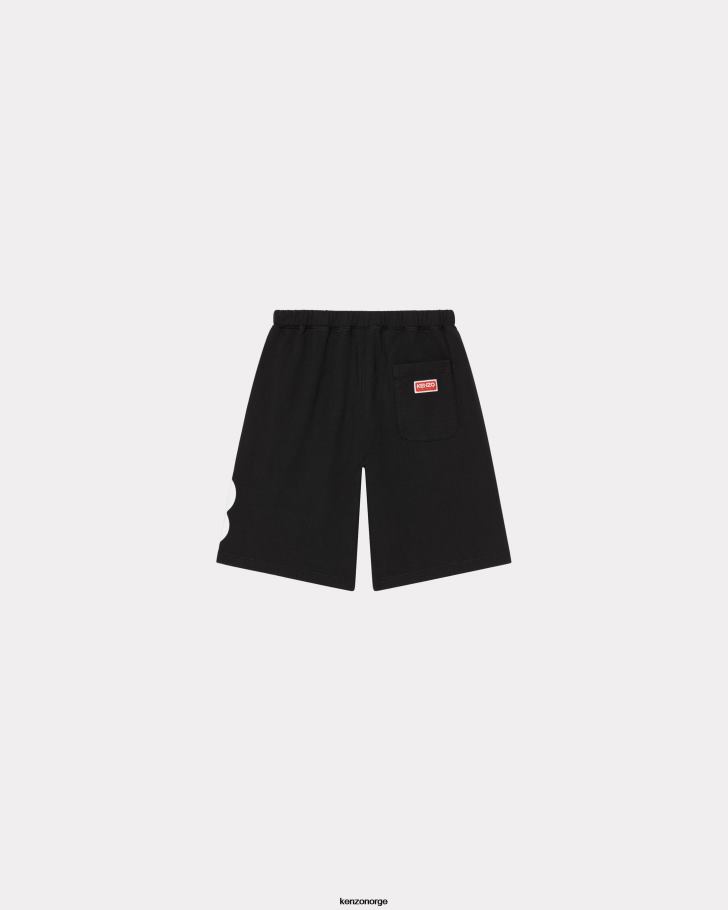 Kenzo klær menn svart boke flower 2,0' shorts DVNVN300
