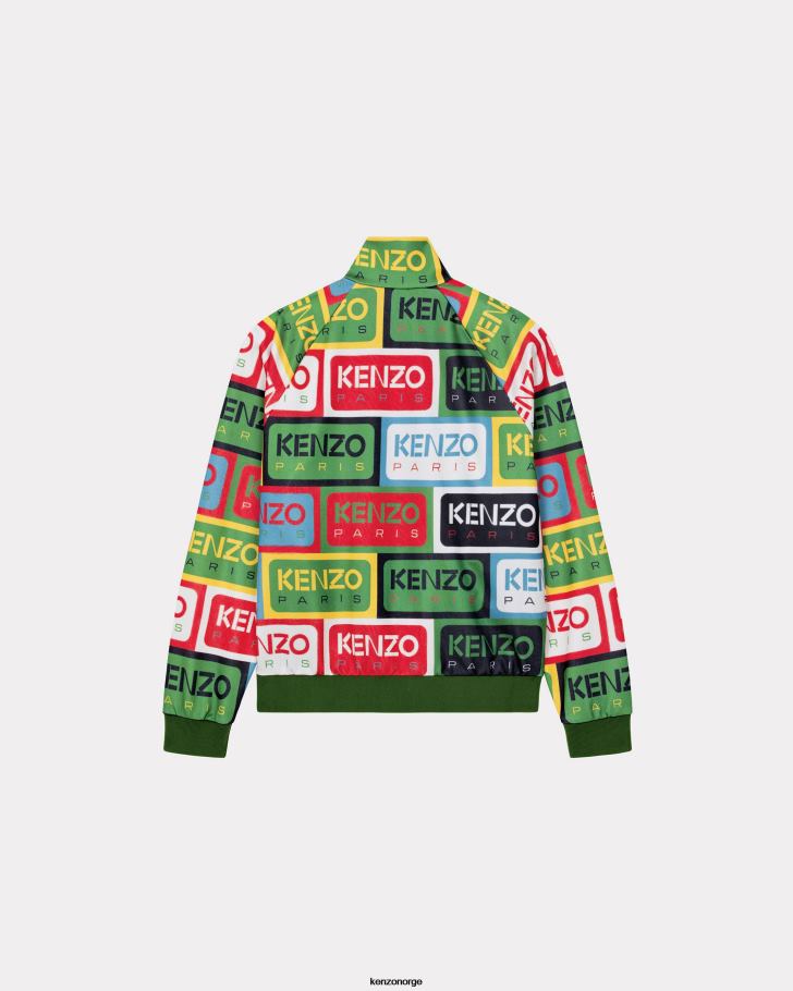 Kenzo klær menn flerfarget labels' treningsjakke DVNVN271