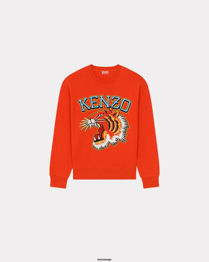 Kenzo klær menn middels rød varsity jungle' tigergenser DVNVN86