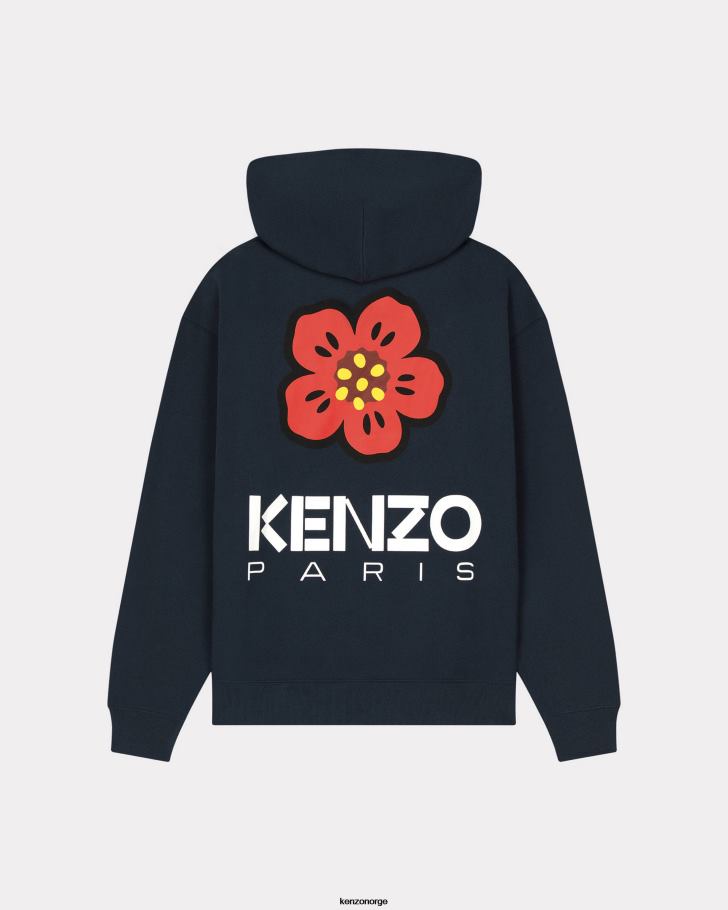 Kenzo klær menn midnatt blå boke flower' oversized hettegenser DVNVN93