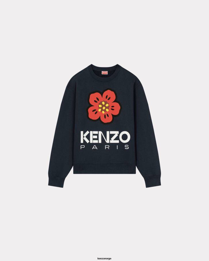 Kenzo klær menn midnatt blå boke flower' sweatshirt DVNVN95