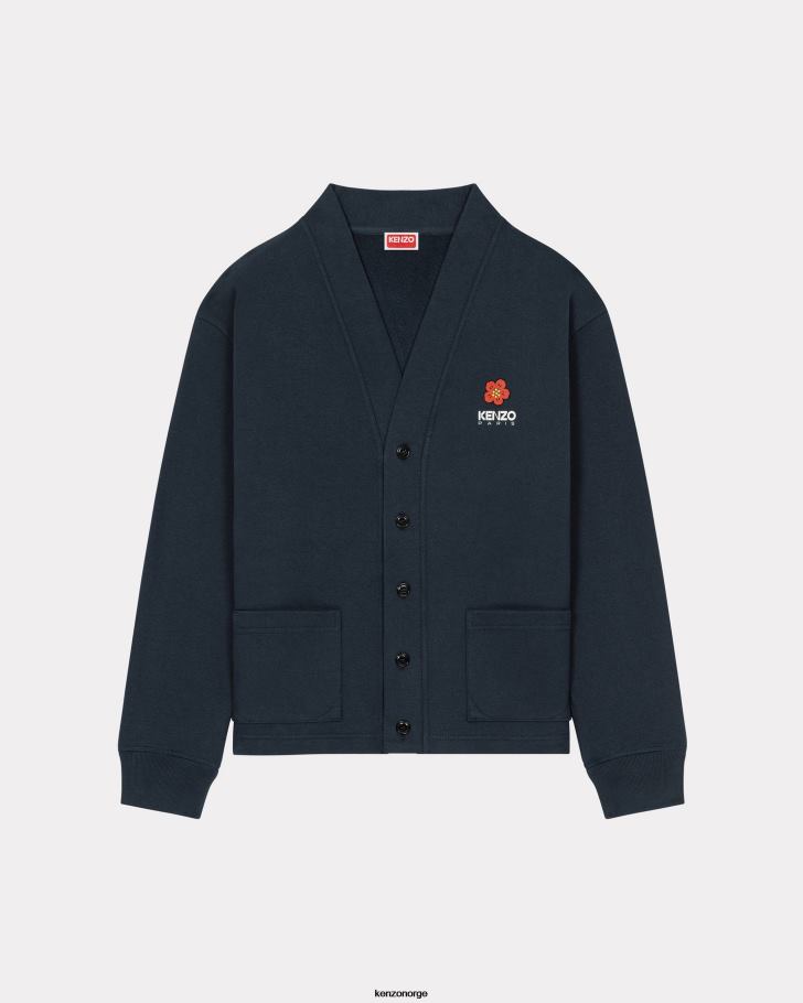 Kenzo klær menn midnatt blå boke flower' cardigan DVNVN13