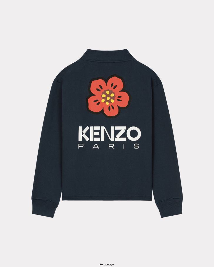 Kenzo klær menn midnatt blå boke flower' cardigan DVNVN13