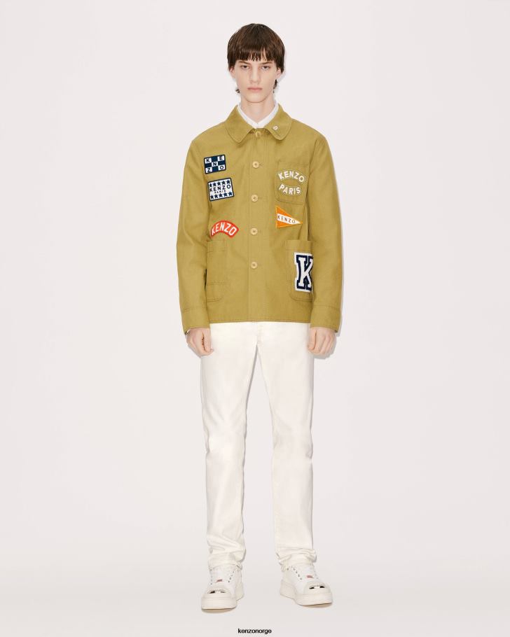 Kenzo klær menn tabac sjømannsarbeidsjakke DVNVN276