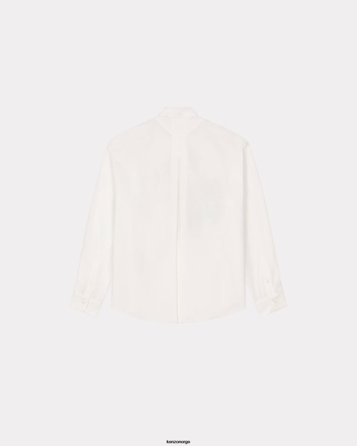Kenzo klær menn off white aloha flower tattoo' fritidsskjorte DVNVN150