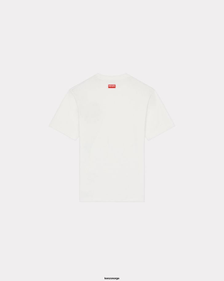 Kenzo klær menn off white varsity jungle' elefant-t-skjorte DVNVN65